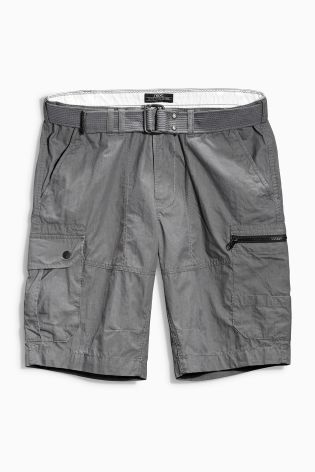 Belted Cargo Shorts